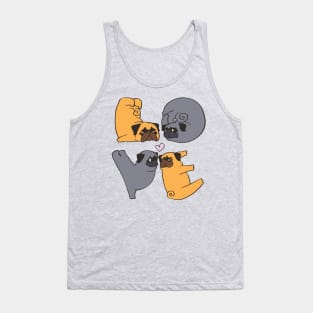 Pug Yoga and Love Tank Top